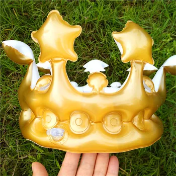 Pripučiami Animacinių filmų Skrybėlės Karalienė PVC Balionas Žaislai Naujovė Birthday Party Hat Vaikai Žaislai Vaikams Gimtadienio Kepuraitės Vaikams, Žaislai