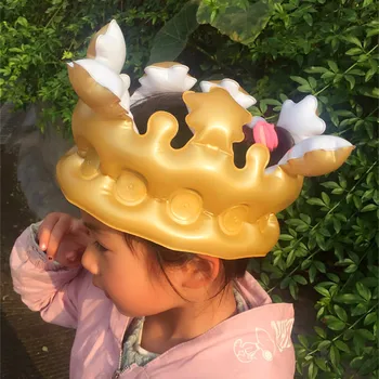 Pripučiami Animacinių filmų Skrybėlės Karalienė PVC Balionas Žaislai Naujovė Birthday Party Hat Vaikai Žaislai Vaikams Gimtadienio Kepuraitės Vaikams, Žaislai