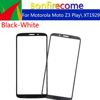 10vnt\daug Touchscreen Už Motorola Moto Z3 Žaisti XT1929 Touch Ekranas, Priekinė Panelė Stiklo Objektyvas LCD Išorinis Stiklas 6.0