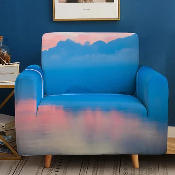 Nuostabiu kraštovaizdžiu 3D sofa cover Elastinga Ruožas Sofa Cover 1/2/3/4 Vietų Sof Slipcover Sofos Apima Svetainės