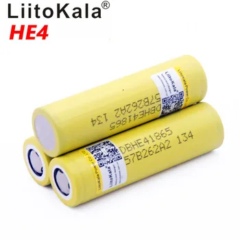 Originalus LiitoKala už HE4 18650 2500mah 20A 18650 li-ion daugkartinio įkrovimo baterijos energijos saugus akumuliatoriaus /motoroleris
