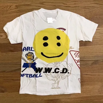 Kanye ASTROWORLD SCOTT TRAVIS CPFM.XYZ W. W. C. D Tee marškinėliai Vyrams, Moterims, Scott Travis ASTROWORLD T-shirts