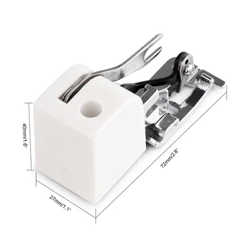 1Pcs Buitinių Siuvimo Mašinų Dalys Side Cutter Overlock pėdelės Paspauskite Side Cutter Side Cutter Side Cutter Siuvimo Mašina