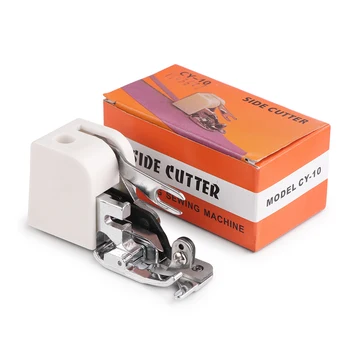 1Pcs Buitinių Siuvimo Mašinų Dalys Side Cutter Overlock pėdelės Paspauskite Side Cutter Side Cutter Side Cutter Siuvimo Mašina