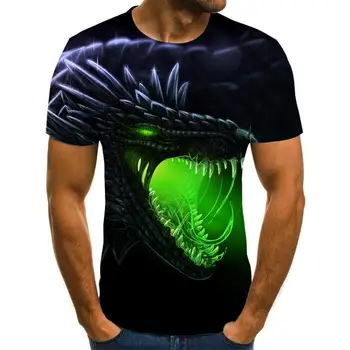 Nauja vasaros 3D animacija atspausdintas T-shirt 3D skaitmeninis atspausdintas T-shirt vyrai/moterys atsitiktinis harajuku prekės trumparankoviai marškinėliai prekės
