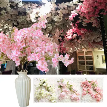 98,5 cm modeliavimas cherry blossom Kinijos cherry blossom modeliavimas foto rekvizitai namų dekoravimas Šventėms, vestuvių netikrą gėlės