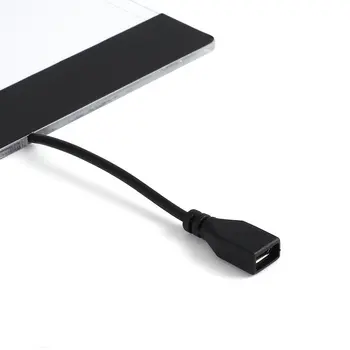 K02 A4 Popieriaus Dydžio Kopijavimo Valdybos Ultra Plonas LED Šviesos Tapyba Sketch Pad USB Portable Meno Stebėjimo Rašyti Šviesos Skydas