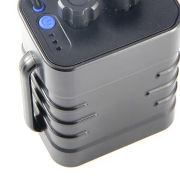 Atsparus vandeniui PASIDARYK pats 6X 18650 Baterija Atveju Dėžutės Dangtelis su 12V DC ir USB Maitinimo Dviratį LED Šviesos Mobilųjį Telefoną Maršrutizatorius