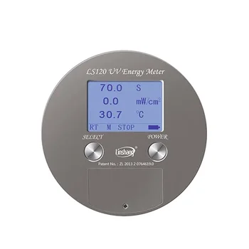LS120 UV Energijos Skaitiklis matuoja UV Energijos Apšvita Temperatūra UV Kietėjimo Mašina Asortimentą 320nm~390nm