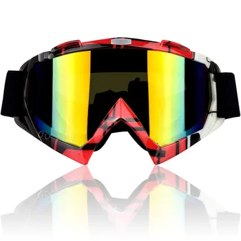 Slidinėjimo akiniai Motociklo Šalmas snieglenčių slidinėjimo akiniai snow apsauginiai akiniai ir Akiniai nuo saulės su UV 400 Anti-Rūko Žiemos Snieglentės akiniai