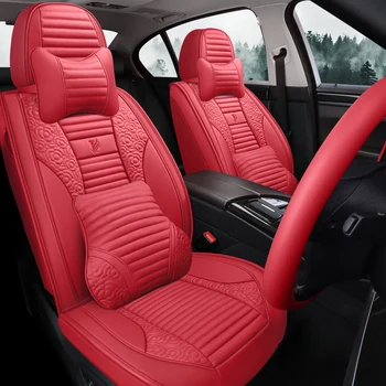Visiška Eco-oda automobilių sėdynės apima PU Odos, Automobilių Sėdynių užvalkalai už fiat500 