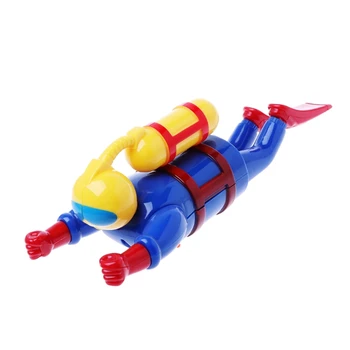1 Vnt Plaukikų Scuba Diver, Žaisliniai Vėjo Iki Clockwork Jūros Kūdikių Vonios Žaislas Vaikams, Žaislas, Vaikų Žaislų