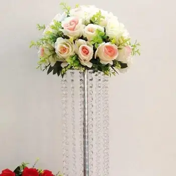 21.7 Cm Aukščio Vazos Gėlėms Metalo Elegantiškas Vestuvių Gėlių Stovai, Vazos, Vestuvių Dekoravimas Stalo centerpieces