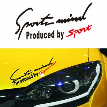 Naujas Sporto Stiliaus Automobilių Lipdukai Logotipas Ženklelis Decal Automobilių variklio Dangtis, Lipdukai, Auto stiliaus Dalis, Audi, BMW, Mercedes-Benz Apdailos