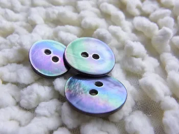 Giliai spalvinga kriauklių, 10mm mygtukai amatų scrapbooking siuvimo fashion accessories