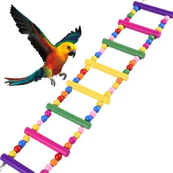 Naminių Paukščių Prekių Sūpuoklės, Kopėčios, pakeliamasis tiltas Paukščių Žaislas, skirtas Papūgos Naminių Mokymo