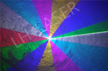 DANGAUS šviesos lazerio 2.5 w RGB rgb animacija lazerio šviesa su skystųjų kristalų ekranas fejerverkų efektas lazeris