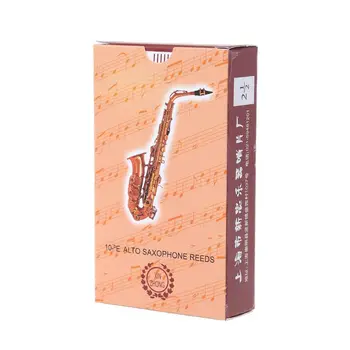 10vnt Eb Alto Saxophone Nendrės Bambuko Stiprumo 2.5 Sax Woodwind Priemonė Dalys, Muzikos instrumentų Priedai