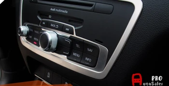 Plieno Vidurinės Konsolės Jungiklis Mygtukas+ Oro Angos Reguliavimas rėmo Dangtis apdaila 2vnt Audi Q3 2012-2016