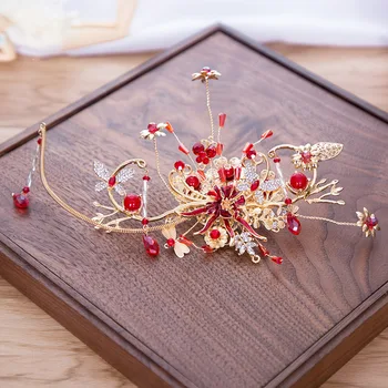 Klasikinis kinų aukso ornamentu kostiumas grūdų kostiumas kutas kostiumas senovės rimuoti, šukuosena ir užuolaidų plaukų papuošalas