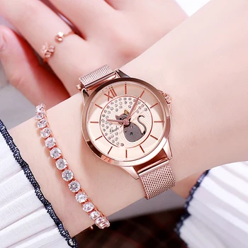 Ponios žiūrėti moterų prekės kvarciniai laikrodžiai prabangus nerūdijančio plieno laikrodžiai diamond Katė modelio moteris vyrai riešo žiūrėti, dovanos 2021