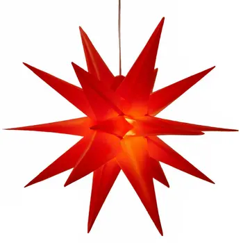 Gražus 3D Šviesos Žvaigždė Šviesos Nepraleidžiantį Šviesos, Žvaigždės Viduje Išorės Apdaila Star Lempos Atmosfera Lempos