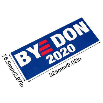 2020 Naujas 300 Vnt Joe Bidenas Prezidento Kampanijos Buferio Lipdukas Automobilių Kokybės Spausdintas Decal Vinilo Apdailos Automobilių Išorė