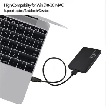 HDD Case 2.5 colių USB 3.0 Ultra Plonas SATA SSD Kietąjį Diską Dokas Talpyklos Didelės Spartos Aliuminio Lydinio Mobiliojo Sunku, Lauke Didelis Greitis