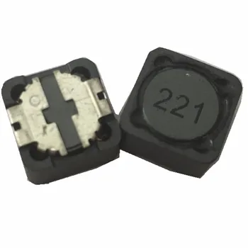 Didmeninė 220uH 12X12X7mm chip induktyvumo ritės pack fiksuotojo induktyvumo paviršinio montavimo induktyvumo 220uH būti 0,47