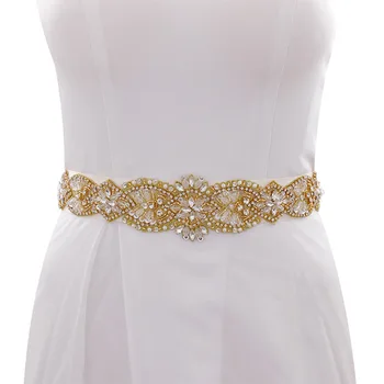 JaneVini 2020 Blush Pink Nuotakos Diržai su Crystal Zawalcowany Elegantiškas Satino Suknelė, Diržas Moterims Bridesmaid Varčios Vestuvių Priedai