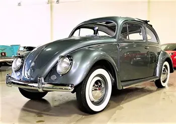 1957 Volkswagen NAUJAS Aircooled UŽSAKYMĄ kupolo formos logotipas 