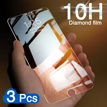 3 VNT Apsaugos Grūdintas Stiklas Ant iPhone 7 8 6 6s X Apsaugos Plėvelė iPhone XS XR XS MAX 5 5S SE Screen Protector Stiklo