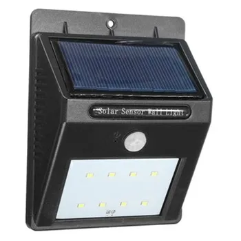 8 LED Saugumo Saulės energija Varomas Šviesos PIR Judesio Jutiklis Šviesos Kelią, Sieniniai Šviestuvai Lauko, Sodo Pagalbos Vandeniui Lempos