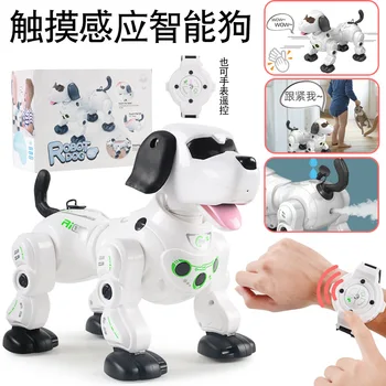 Vaikai 2.4 G watch nuotolinio valdymo pultą smart purškimo šuns žaislas touch 