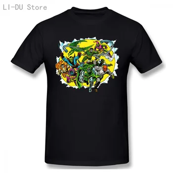 Piktadariai T-Shirt Retro Green Goblin, Dr Aštuonkojai Dr Doom Medvilnė Tee Jaunimo Vidutinio Amžiaus Senas Tee Marškinėliai