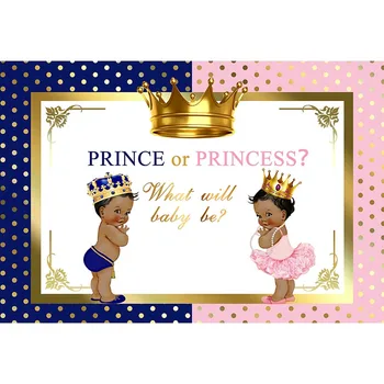 MEHOFOTO Berniukas ir Mergaitė Fonas Fotografijai Princas ar Princesė Foto Fonas Royal Gold Crown Backdrops Prop Prekes
