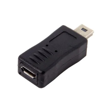 Micro USB į Mini USB Adapterio Kabelis, Mikro USB Female į Mini USB Male Duomenų Įkroviklis Adapteris Moto HTC, 