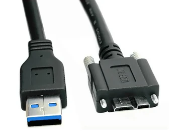 USB3.0 A Male Micro USB 3.0-B Male Duomenų Kabelis Laido Viela Linija Panel Mount nešiojamojo Standžiojo Disko (HDD ir Mobiliojo ryšio Telefoną ir kt