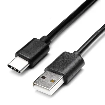 Typec 25cm 1m 2m 3m balta juoda Tipas-C C Tipo USB Duomenų Sinchronizavimo Įkroviklio Kabelį 