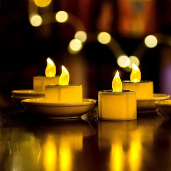 10Pack Saulės Arbata Žibintai, Žvakės Šviesos, atsparus Vandeniui Didžiosios Malda Šviesos Sodas, Kieme Keliu, Balkonas Vestuves