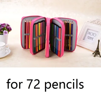Pieštuko atveju 72 turėtojai didžiulės talpos medžiaga fantastinis Skelbimai Mokyklų žaisti vandens spalvotus pieštukus atveju