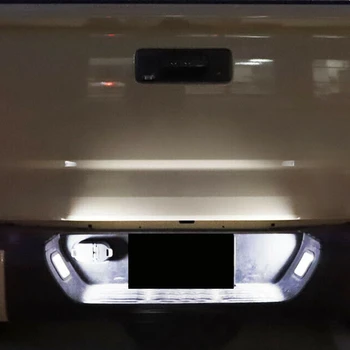 2X Baltos spalvos Automobilis LED Licenciją Plokštelės Apšvietimas Toyota Tacoma 14-19 metų
