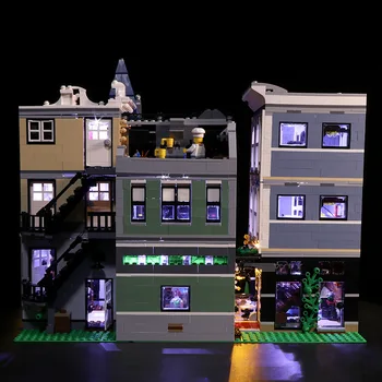 Led Šviesa Nustatyti Lego 10255 Blokai Kūrėjas, Miesto Gatvės Asamblėjos Aikštėje Žaislai (šviesos su Baterija langelį)