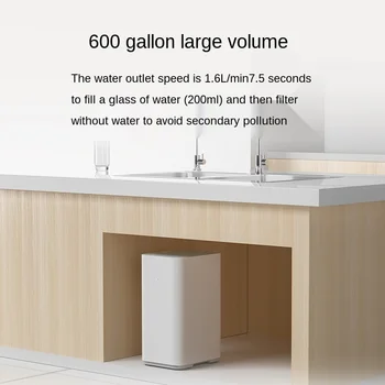 Soros vandens valymo 600g buitiniai tiesioginio geriamojo vandens iš čiaupo filtras namų gryno vandens valytuvas