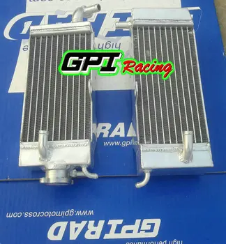 Aliuminio radiatorių už YAMAHA YZ250 YZ 250 1990-91 1990 / WR250 WR 250 1991 RH&LH GPI Lenktynių