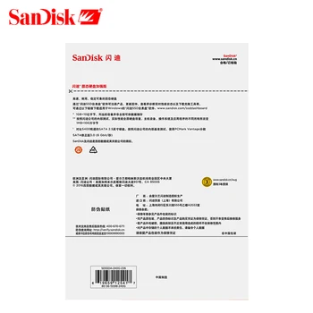 Sandisk SSD PLIUS HDD 530MB/S 120GB 240GB 480GB Vidinio Kietojo Disko Kietąjį Diską SATAIII 3.0 (6 Gb/s) Nešiojamas Stalinį Kompiuterį
