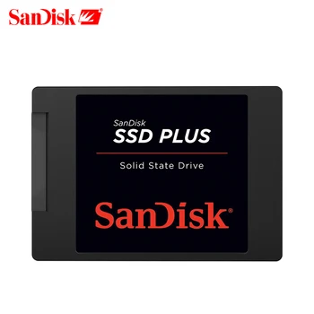 Sandisk SSD PLIUS HDD 530MB/S 120GB 240GB 480GB Vidinio Kietojo Disko Kietąjį Diską SATAIII 3.0 (6 Gb/s) Nešiojamas Stalinį Kompiuterį
