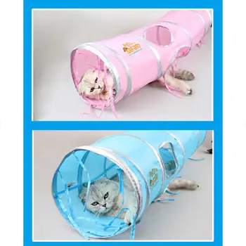 Kačių Ir Šunų Tunelio Geležinkelių Narve Ilgai, Lankstymo Susiuvimo Pet Įdomus Žaislas Palapinė Kanalo Katė Prekių Katė Mokymo Žaislai