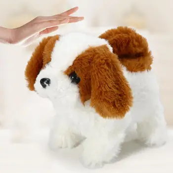Vaikai Pliušinis Pėsčiomis Loti Retriveris Šuniukas Robotas Šunys Mielas Elektroninės Interaktyvios Šunelis Žaislas Vaikams