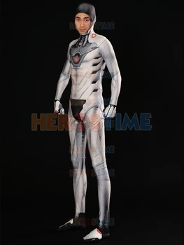 3D Spausdinimo Genji Kostiumas Nihon Odos Spandex Mens Žaidimas Superhero Genji Cosplay Kostiumai, Zentai Užsakymą Bodysuit